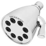 8 Jet 64 Spray Showerhead Anystream Chrome