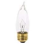 25 Watts Turn Tip Medium Base 120 Volts Clea