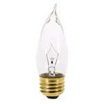 40 Watts Ca-10 Medium Clear 120 Volts Lamp