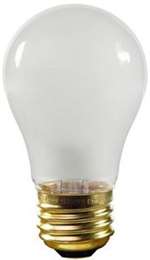 25 Watts A15 Medium Base 130 Volts Clea