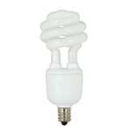 9W Comp Fluorescent T2 Mini SPRL Medium Base