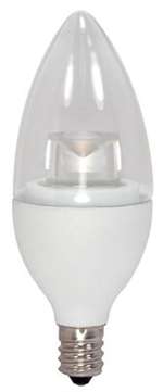 California Energy Commission Registered 5W Candelabra DIMM Decorative Repair Light BULB