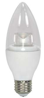 California Energy Commission Registered 5W Candelabra 120 Volts DIMM Decorative Repair BULB