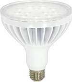 California Energy Commission Registered 17W PAR38 LED 40 3500K LAMP