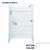 34 X 48 *VERITE Shower Wall White