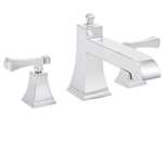 Rainier Three Hole 2 Handle Roman Tub Faucet Chrome