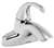 Lead Law Compliant 1.5 Gallons Per Minute 1 Handle Lever Lavatory Faucet Chrome