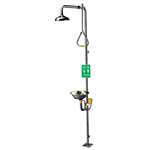 Stainless Steel EMERG Shower Se-490 Eye/Facewash