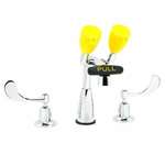 Lead Law Compliant Combination Eyewash and Faucet