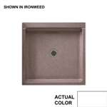 32 X 32 Single THOLD Shower FLR White