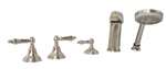 2 Handle Tub FILL With Hand Shower Chrome