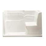60 X 30 Right Hand Acrylic Seated Safety Shower