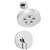 Neo Shower System Combination Chrome With Valve