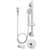 Neo ADA Sldbr Hand Shower TUB Combination Chrome