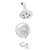 Pressure Balance Valve & Trim Tub and Shower Spout Chrome