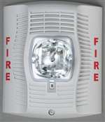 Spkr Strobe Wall White