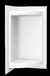 Swanstone Corner S/Dish White