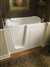 51X31 Left Hand Walk IN Air Massage Tub White