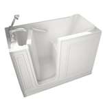 51 X 26 Acrylic Left Hand Air Massage System White