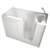 51 X 26 Acrylic Right Hand Jet Massage System White