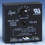 Adjustable Time Delay On Make 6 - 480 Sec