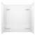 58 - 60 BATH Wall Kit White