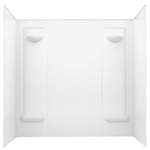 58 - 60 BATH Wall Kit White