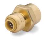Lead Law Compliant 1/4 X 1/2 MNPT *shark Reducer Connector