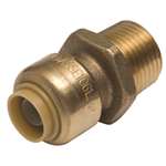 Lead Law Compliant 1/2 X 3/4 MNPT *shark Reducer Connector