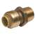 Lead Law Compliant 3/8 X 1/2 MNPT *shark Reducer Connector