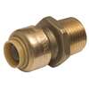 Lead Law Compliant 3/8 X 1/2 MNPT *shark Reducer Connector