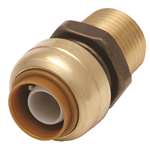 Lead Law Compliant 1/2 X 1/2 MNPT *shark STR Connector