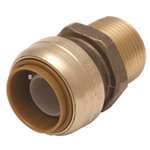 Lead Law Compliant 3/4 X 1/2 MNPT *shark STR Connector