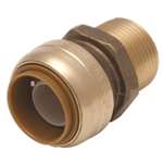 Lead Law Compliant 1 X 1 MNPT *shark STR Connector