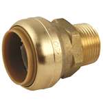 Lead Law Compliant 1 X 3/4 MNPT *shark STR Connector
