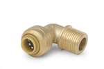 Lead Law Compliant 1/4 X 3/8 MNPT *shark DW Elbow