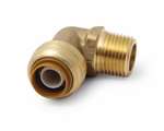 Lead Law Compliant 1/2 X 1/2 MNPT *shark 90 Elbow