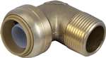 Lead Law Compliant 3/4 X 3/4 MNPT *shark 90 Elbow