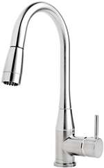 Lead Law Compliant 2.2 Gallons Per Minute Single Lever PD Kitchen Faucet *SER