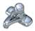 Lead Law Compliant SCOT Lavatory Faucet With Blade Handle 0.5 Gallons Per Minute