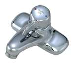 Lead Law Compliant SCOT Lavatory Faucet With Blade Handle 0.5 Gallons Per Minute