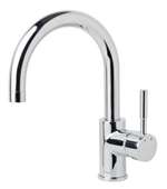 Lead Law Compliant 1.5 Gallons Per Minute 1 Handle Lever Bar Faucet *DIA Chrome