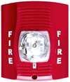 2 Wire Red Wall Strobe