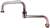 Lead Law Compliant 12 IN Double JT Spout
