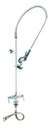 Lead Law Compliant 1.42 GPM 4 Prerinse With Wall Bracket