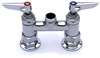 Lead Law Compliant Deck Mount Mixing Faucet Less Nozzle
