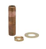 Lead Law Compliant Supply Nipple 1/2 X 3-3/8