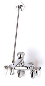 Lead Law Compliant Not Certified Service Sink Faucet Chrome