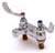 Lead Law Compliant 2.2 GPM Chrome 2 Handle Medical Lavatory Faucet