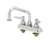 Lead Law Compliant Workboard Faucet With Swing Nozzle